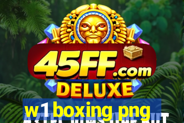 w1 boxing png